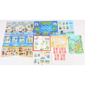 LOT DE BLOCS-FEUILLETS/ CARNETS MAJORITÉ DE 0.54€ TIMBRES NEUFS** FACIALE 53€