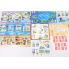 LOT DE BLOCS-FEUILLETS/ CARNETS MAJORITÉ DE 0.54€ TIMBRES NEUFS** FACIALE 53€