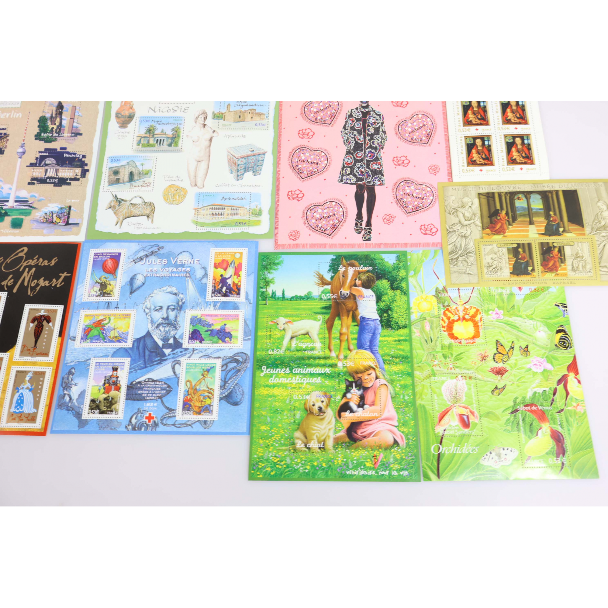 LOT DE BLOCS/CARNETS MAJORITÉ À 0.53€ TIMBRES NEUFS** ANNÉES 2005/06 FAC 56€