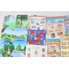 LOT DE BLOCS-FEUILLETS AVEC PETITS DÉFAUTS TIMBRES NEUFS** FACIALE 165€