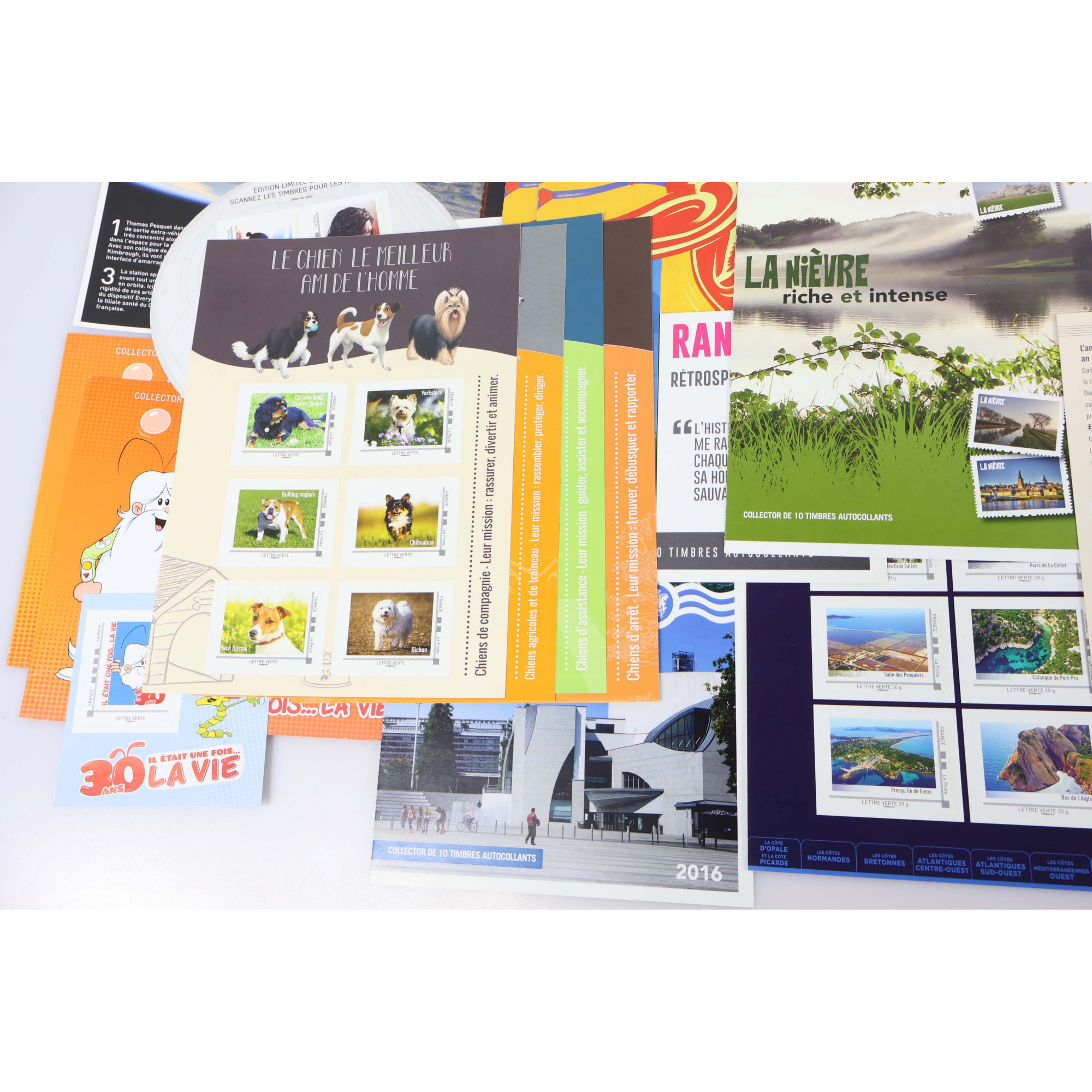 LOT DE COLLECTORS AUTOADHÉSIFS FRANCE POUR 313 LETTRES VERTES 20g FACIALE 475€