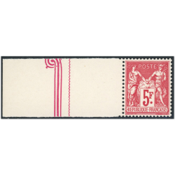 TIMBRE N°216 TYPE SAGE TIMBRE DE FRANCE NEUF** COTE 300€ SIGNE BRUN ANNÉE 1925