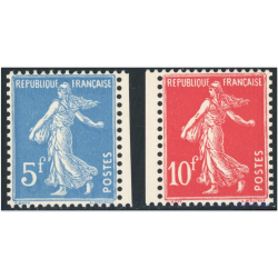 TIMBRES DE FRANCE N°241 ET 242 NEUFS** QUALITÉ LUXE SIGNÉS BRUN COTE 1000€
