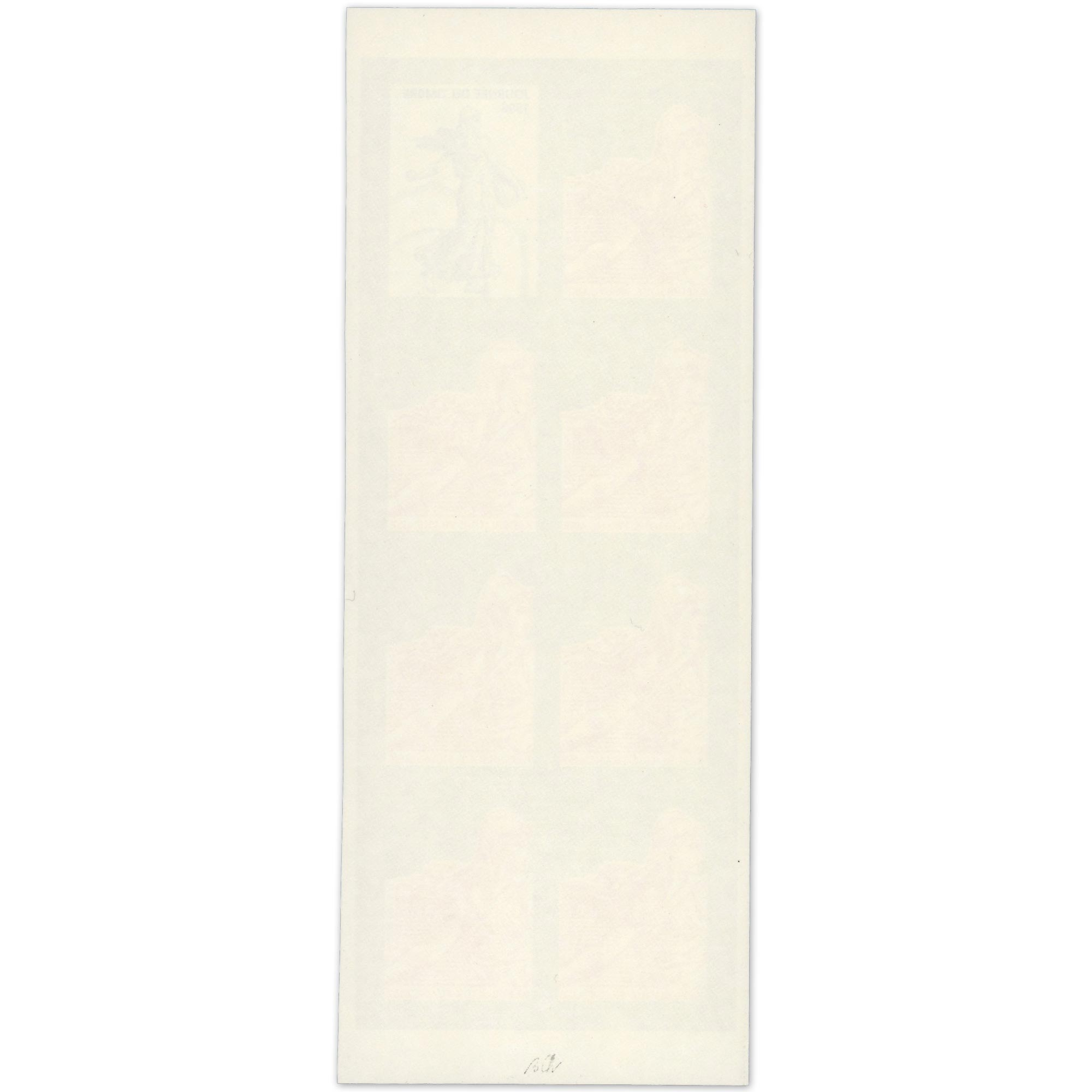 BANDE CARNET NON DENTELÉE N°BC2992a SIGNÉE BRUN TIMBRES FRANCE NEUFS** COTE 300€