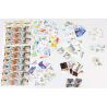 ANNÉE 2016 LOT DE TIMBRES NEUFS** DE FRANCE TRIÉS PAR VALEUR FACIALE 292€