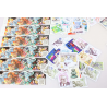 ANNÉE 2016 LOT DE TIMBRES NEUFS** DE FRANCE TRIÉS PAR VALEUR FACIALE 292€