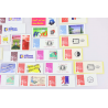 FRANCE, LOT DE 63 TIMBRES PERSONNALISÉS AUTOADHÉSIFS AVEC VIGNETTES, NEUFS