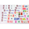 FRANCE, LOT DE 63 TIMBRES PERSONNALISÉS AUTOADHÉSIFS AVEC VIGNETTES, NEUFS