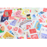 LOT DE TIMBRES POSTE AUTOADHÉSIFS NEUFS EN EUROS, VALEUR FACIALE 158 EUROS