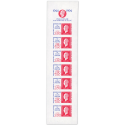 BANDE CARNET NON DENTELÉE N°BC2865a SIGNÉE BRUN TIMBRES FRANCE NEUFS** COTE 300€