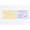 CARNET CROIX-ROUGE N°2001 AVEC PUBLICITÉ 1952 COTE 550€ TIMBRES NEUFS DE FRANCE