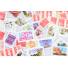 LOT DE 100 TIMBRES A VALIDITÉ PERMANENTE FRANCE LETTRES 20G, AUTOADHÉSIFS