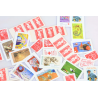 LOT DE 100 TIMBRES A VALIDITÉ PERMANENTE LETTRES 20G FRANCE , AUTOADHÉSIFS