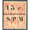 SAINT PIERRE ET MIQUELON N°14 NEUF* ANCIENNES COLONIES FRANCAISES COTE 150€