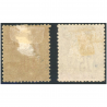 SAINT PIERRE ET MIQUELON N°28 ET 29 COLONIES FR TIMBRES NEUFS SURCHARGÉS