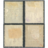 SAINT PIERRE ET MIQUELON N°31 À 34 COLONIES FR TIMBRES NEUFS SURCHARGÉS COTE 143€