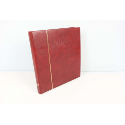 CLASSEUR LINDNER HAUT DE GAMME CUIR POUR COLLECTION DE FRANCE ANNÉES 1995 À 1999