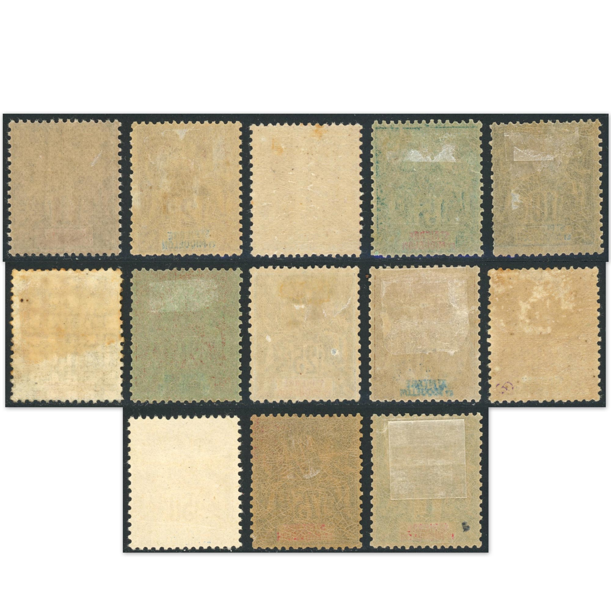 SAINT PIERRE ET MIQUELON N°59 À 71 SÉRIE COMPLÈTE TIMBRES COLONIES FR COTE 310€