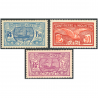 SAINT PIERRE ET MIQUELON N°129 À 131 SÉRIE COMPLÈTE TIMBRES NEUFS** COTE 170€