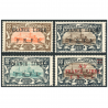 SAINT PIERRE ET MIQUELON N°240-242-243-245 FRANCE LIBRE TIMBRES NEUFS**