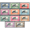 SAINT PIERRE ET MIQUELON TIMBRES TAXES N°21 À 31 NEUFS COTE 308€ ANNÉE 1932