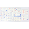 LOT DE 22 CARNETS DE 10 TIMBRES SÉRIE PHILEXFRANCE 89 EN DOUBLE COTE 340€