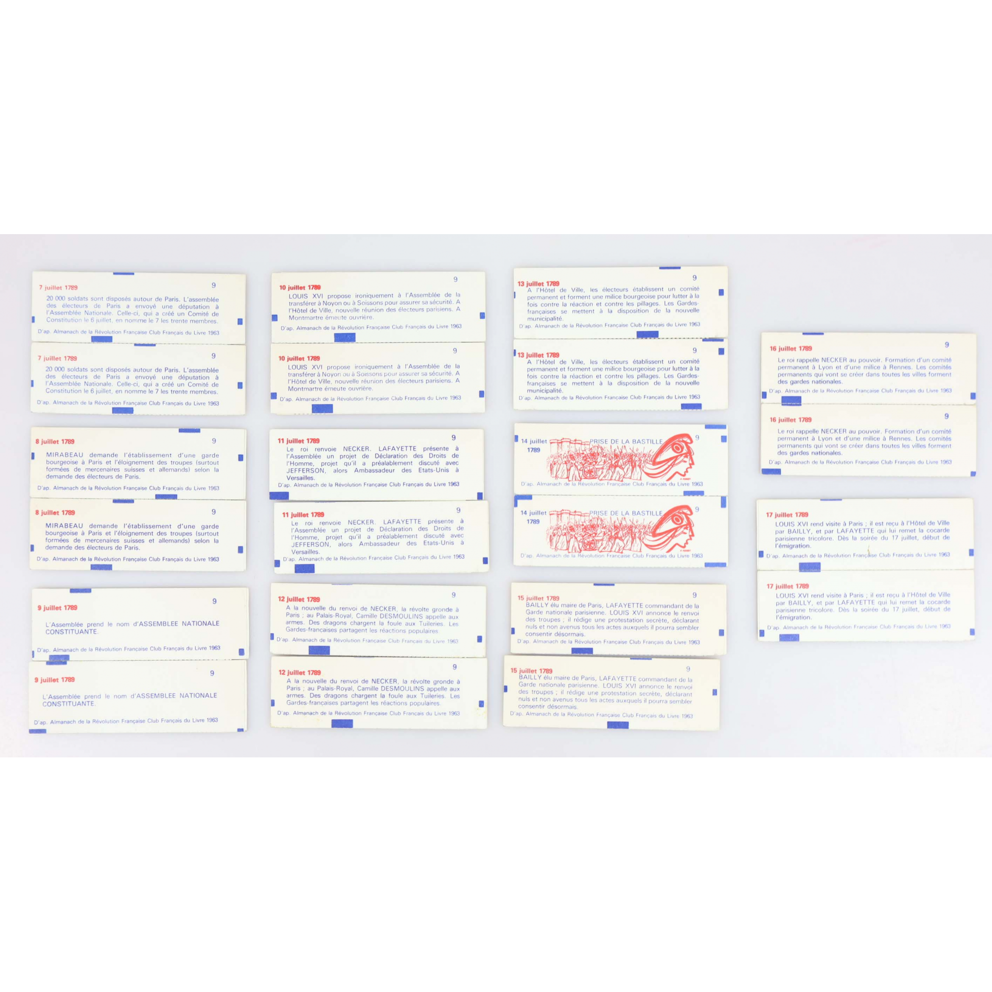 LOT DE 22 CARNETS DE 10 TIMBRES SÉRIE PHILEXFRANCE 89 EN DOUBLE COTE 340€