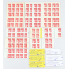LOT DE 148 AFFRANCHISSEMENTS 20G AUTOADHÉSIFS TYPE MARIANNE TIMBRES NEUFS**
