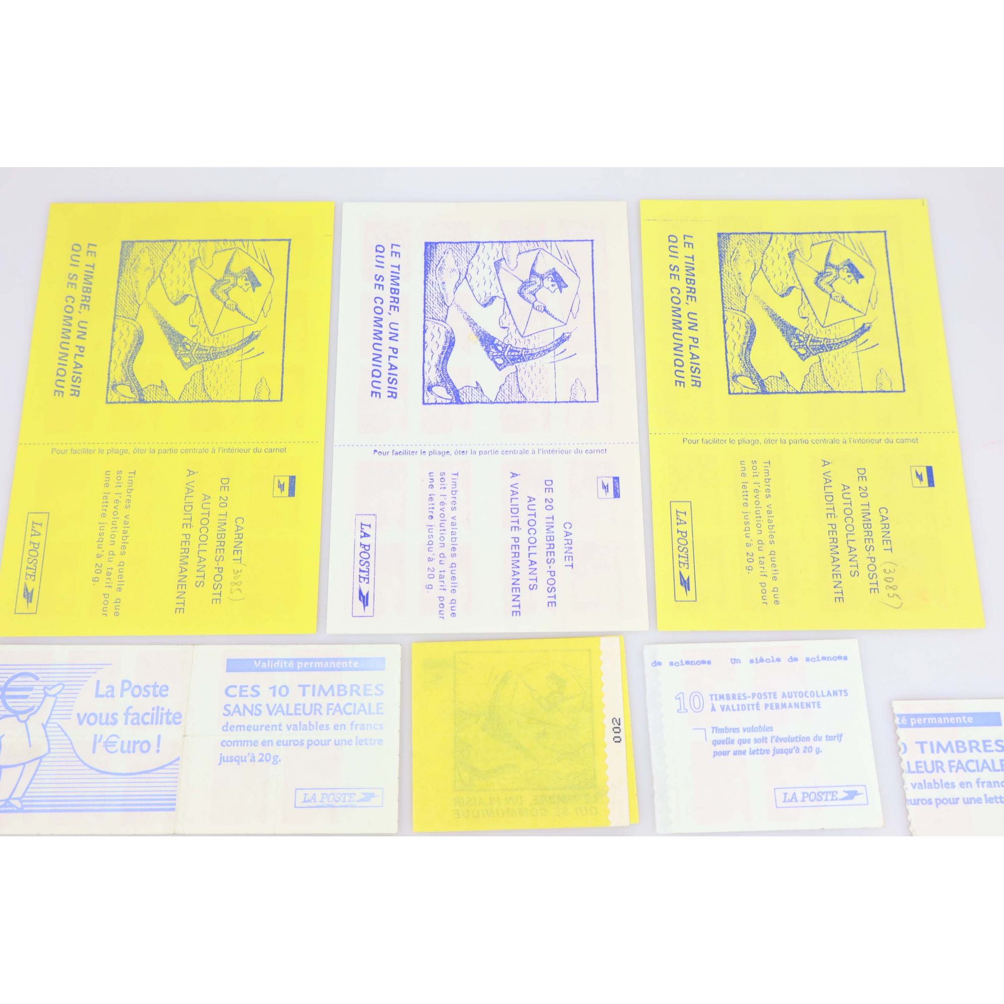 LOT DE 148 AFFRANCHISSEMENTS 20G AUTOADHÉSIFS TYPE MARIANNE TIMBRES NEUFS**