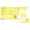 LOT DE CARNETS EN FRANCS AUTOADHÉSIFS TIMBRES NEUFS FACIALE 105 EUROS