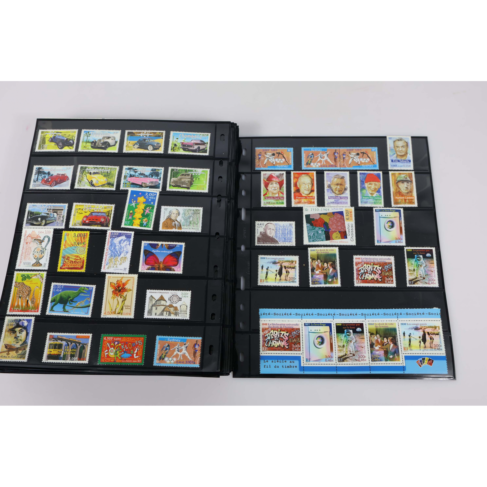 COLLECTION ANNÉES COMPLÈTES DE FRANCE DE 1971 À 1999 TIMBRES NEUFS FACIALE 696€
