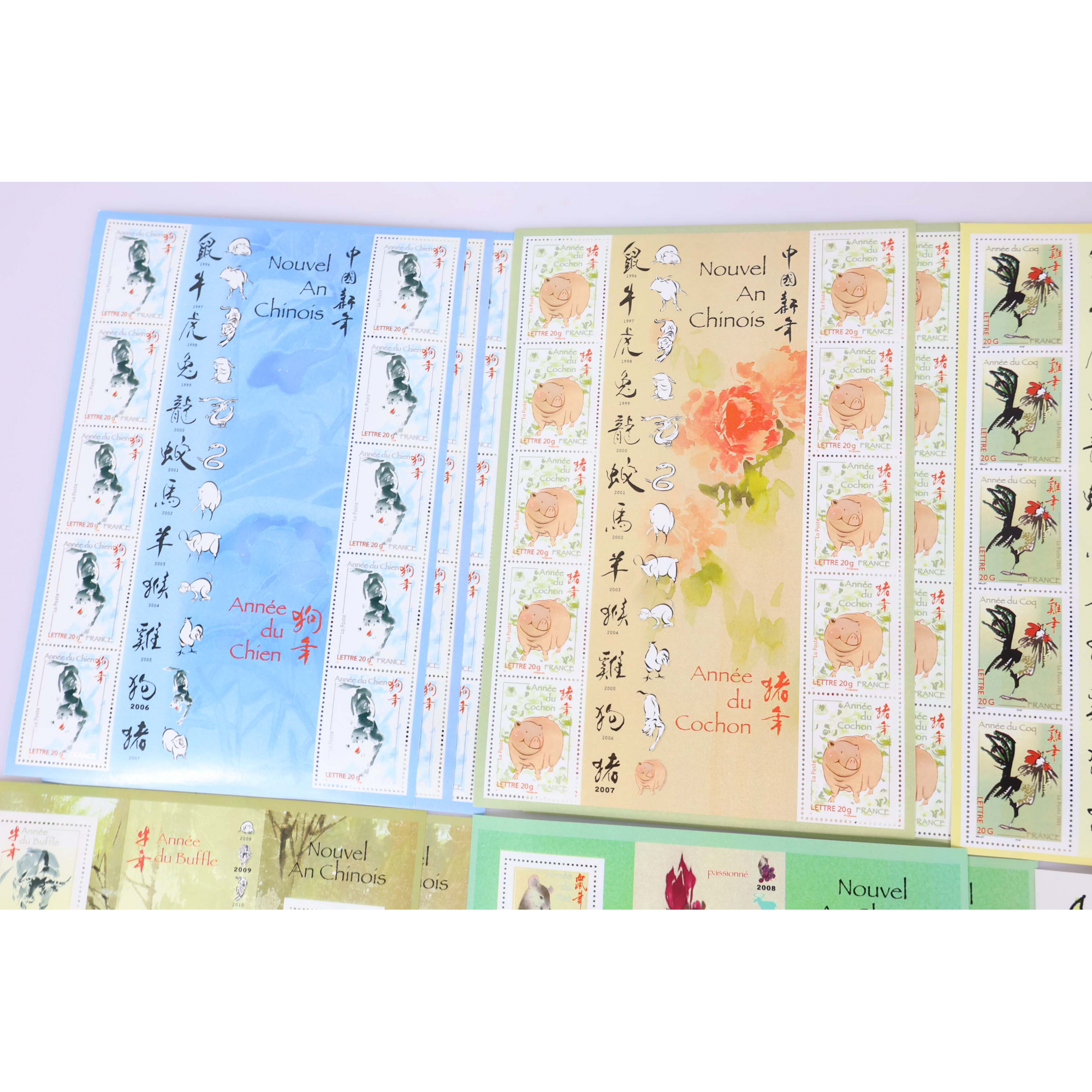 LOT DE 250 TIMBRES À VALIDITÉ PERMANENTE POUR AFFRANCHIR LETTRES FRANCE 20G