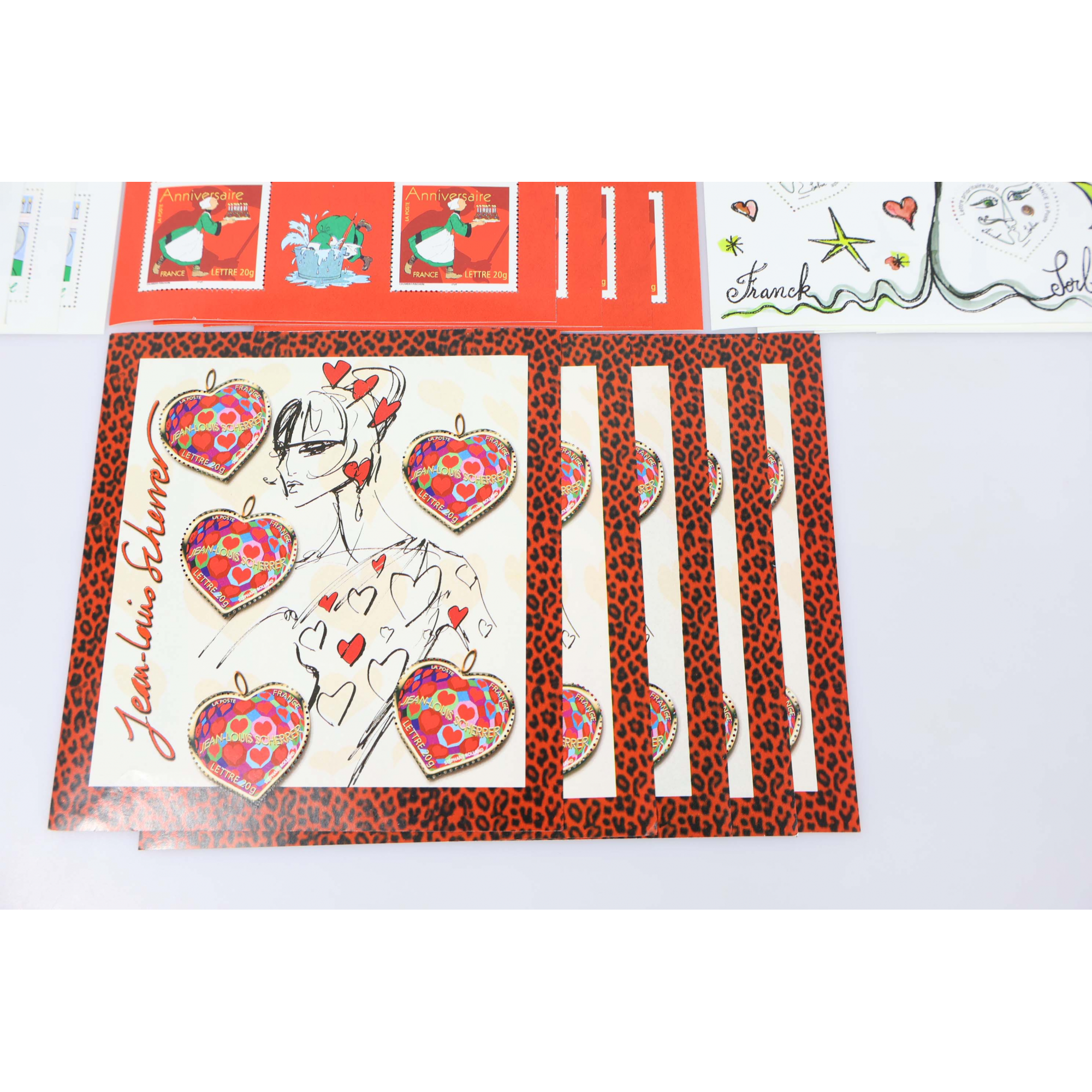 LOT DE 150 TIMBRES À VALIDITÉ PERMANENTE POUR AFFRANCHIR LETTRES FRANCE 20G