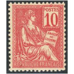 MOUCHON N°112 TIMBRE DE FRANCE NEUF** DE BELLE QUALITÉ ANNÉE 1900 COTE 95€