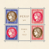 BLOC N°3 PEXIP ANNÉE 1937 TIMBRES DE FRANCE NEUFS GOMME ALTÉRÉE COTE 800€