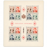 MONACO BLOC N°4A DENTELÉ CROIX-ROUGE TIMBRES NEUFS** ANNÉE 1951 COTE 570€