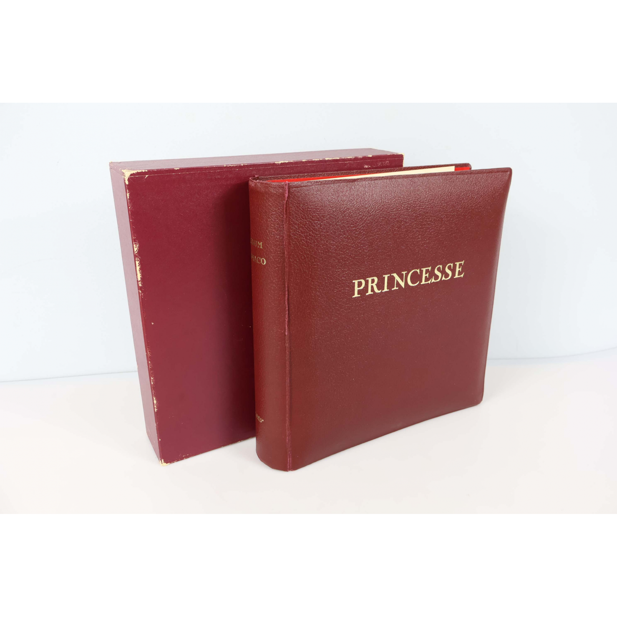 COLLECTION DE MONACO DE 1969 À 1980 TIMBRES NEUFS** ALBUM PRINCESSE CÉRÈS
