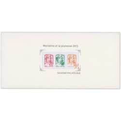BLOC SOUVENIR N°82 MARIANNE DE CIAPPA ET KAWENA TIMBRES NEUFS** ANNÉE 2013
