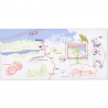 BLOC SOUVENIR N°204A/B/C ROUTE NAPOLÉON RN85 TIMBRES NEUFS** ANNÉE 2023