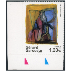 TIMBRE POSTE AUTOADHÉSIF 222 GÉRARD GAROUSTE 2008 NEUF BDF ANNÉE 2008 COTE 185€