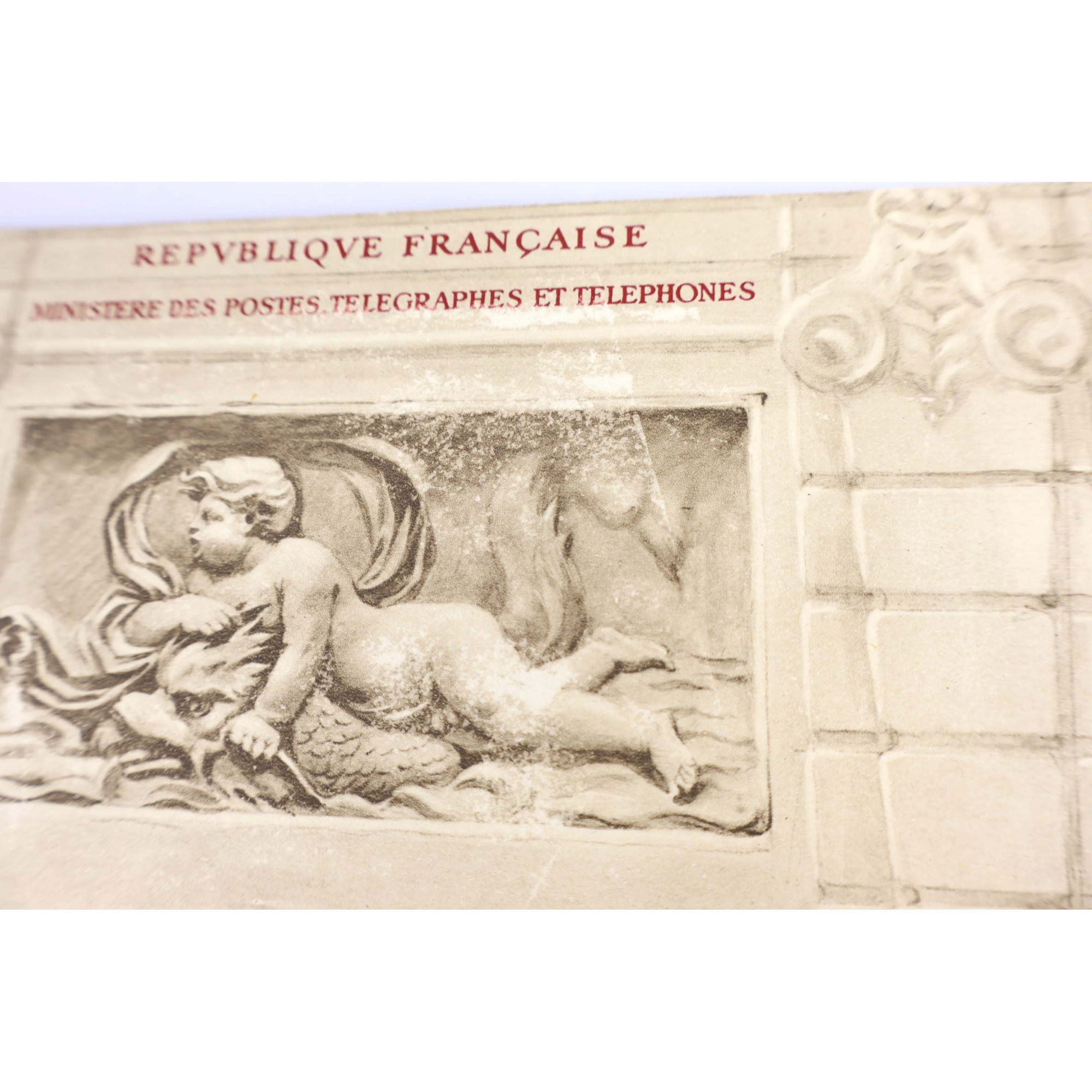 CARNET CROIX-ROUGE FRANCE N°2001 AVEC PUBLICITÉ 1952 COTE 550€ AVEC DEFAUTS