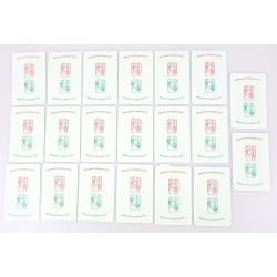 20 PAIRES LETTRES VERTES ET PRIORITAIRES AUTOADHÉSIVES ISSUES DU CARNET BC913