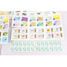LOT 204 TIMBRES AUTOADHÉSIFS LETTRES VERTES 20G VP FRANCE , CARNETS POUR AFFRANCHIR