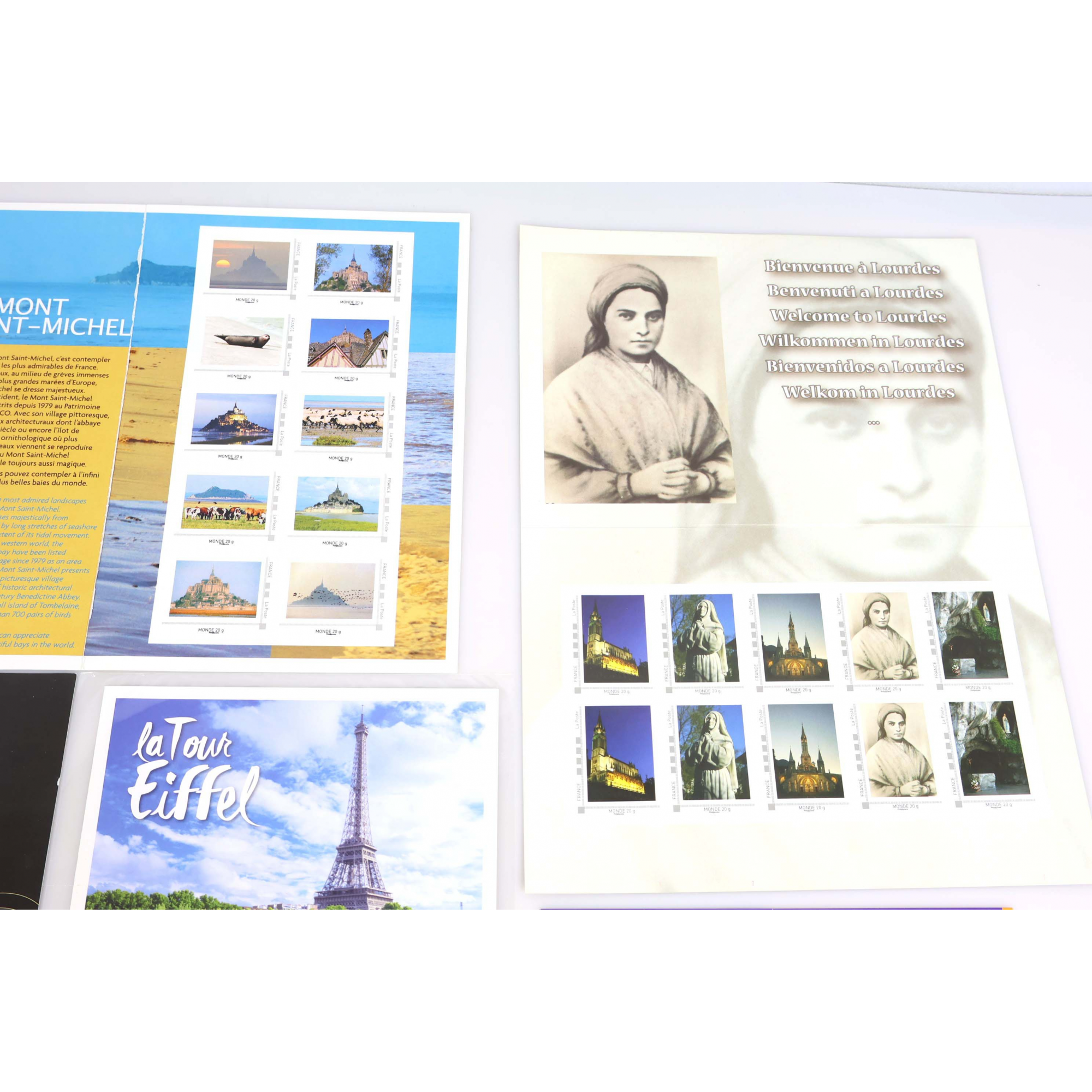 LOT DE 62 TIMBRES AUTOADHÉSIFS VP LETTRES 20G MONDE FORMAT COLLECTORS ET CARNETS