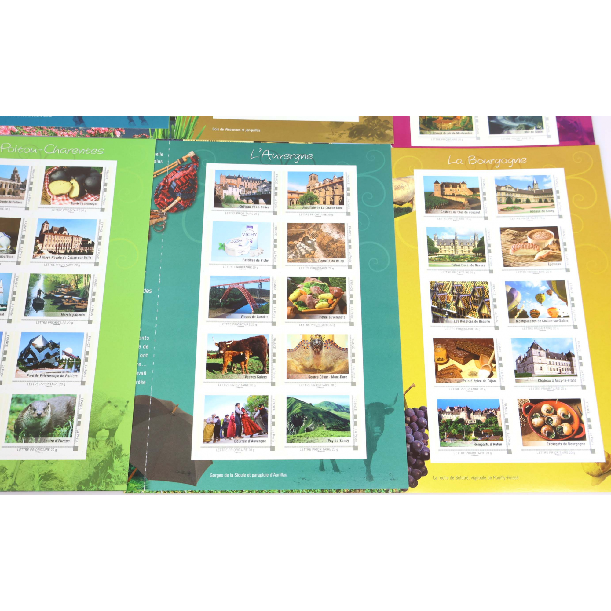 LOT DE 120 TIMBRES AUTOADHÉSIFS VP LETTRES 20G FRANCE SOUS FORMAT COLLECTORS