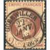 NAPOLÉON N°26A TIMBRE DE FRANCE OBLITÉRÉ CACHET À DATE TYPE 15 ANNÉE 1863