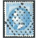 NAPOLÉON N°29A TIMBRE DE FRANCE OBLITÉRATION GROS POINTS EMPIRE LAURÉ 1867