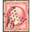 NAPOLÉON N°24 TIMBRE DE FRANCE OBLITÉRATION ÉTOILE DE PARIS ANNÉE 1862 COTE 80€