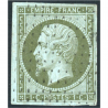 NAPOLÉON N°11 EMPIRE TIMBRE FRANCAIS OBLITÉRATION POINTILLÉS FINS ANNÉE 1860