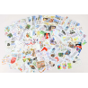 LOT DE 0.68 A 0.97€ TIMBRES DE FR ANNÉES 2015 A 2020 TIMBRES NEUFS FAC 130€